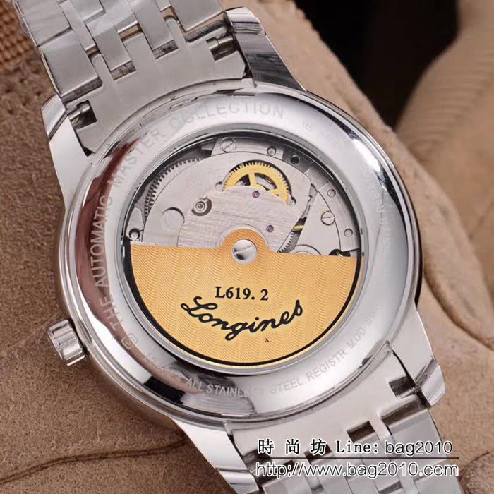LONGINES浪琴 經典大三針 全自動機械 精品男士腕表 WSS0006